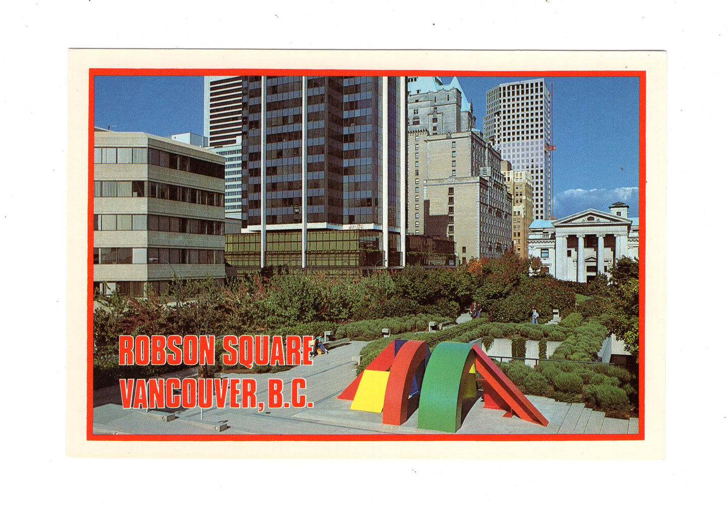 Ansichtskarte Robson Square / Vancouver / British Columbia / Kanada