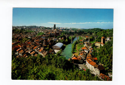 Ansichtskarte Fribourg Freiburg / Schweiz