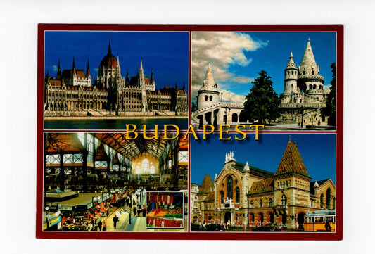Ansichtskarte Budapest / Ungarn
