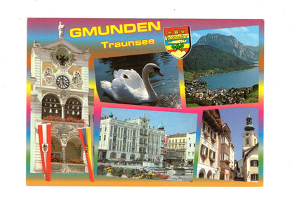 Ansichtskarte Gmunden am Traunsee / Oberösterreich / Österreich