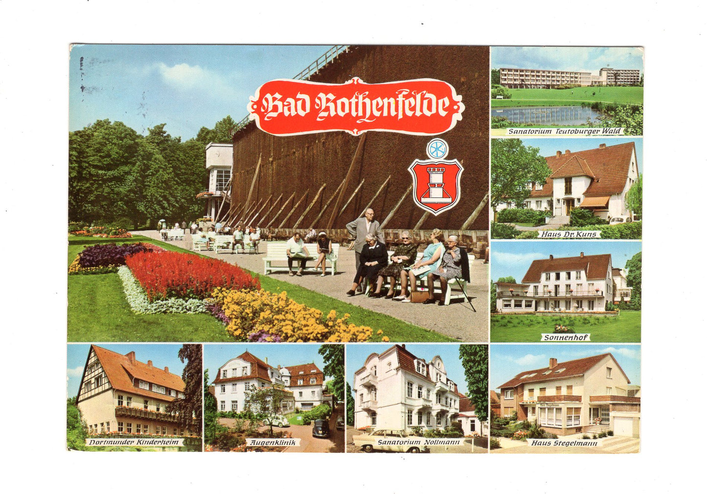 Ansichtskarte Bad Rothenfelde / Augenklinik +++