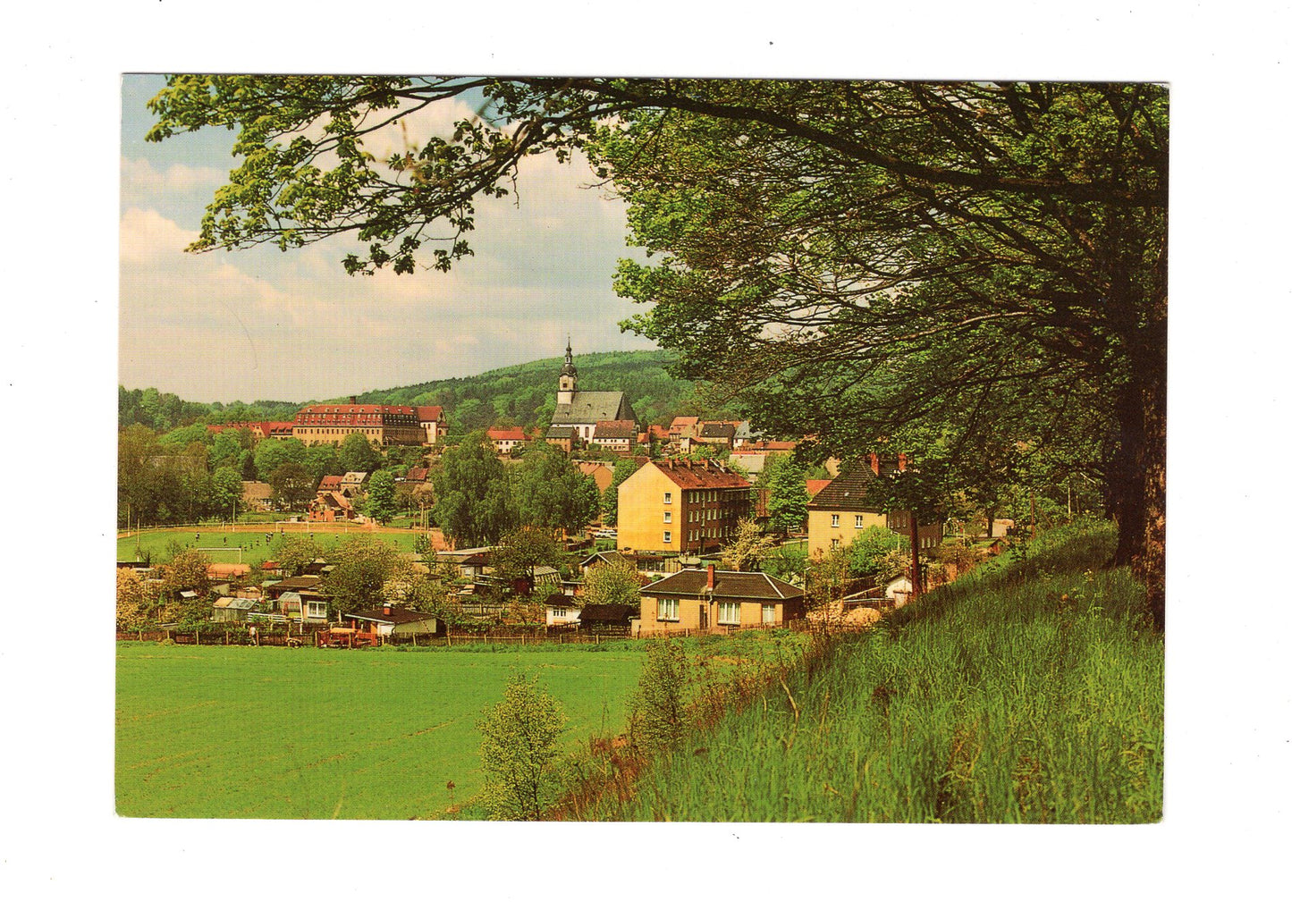 Ansichtskarte Wechselburg