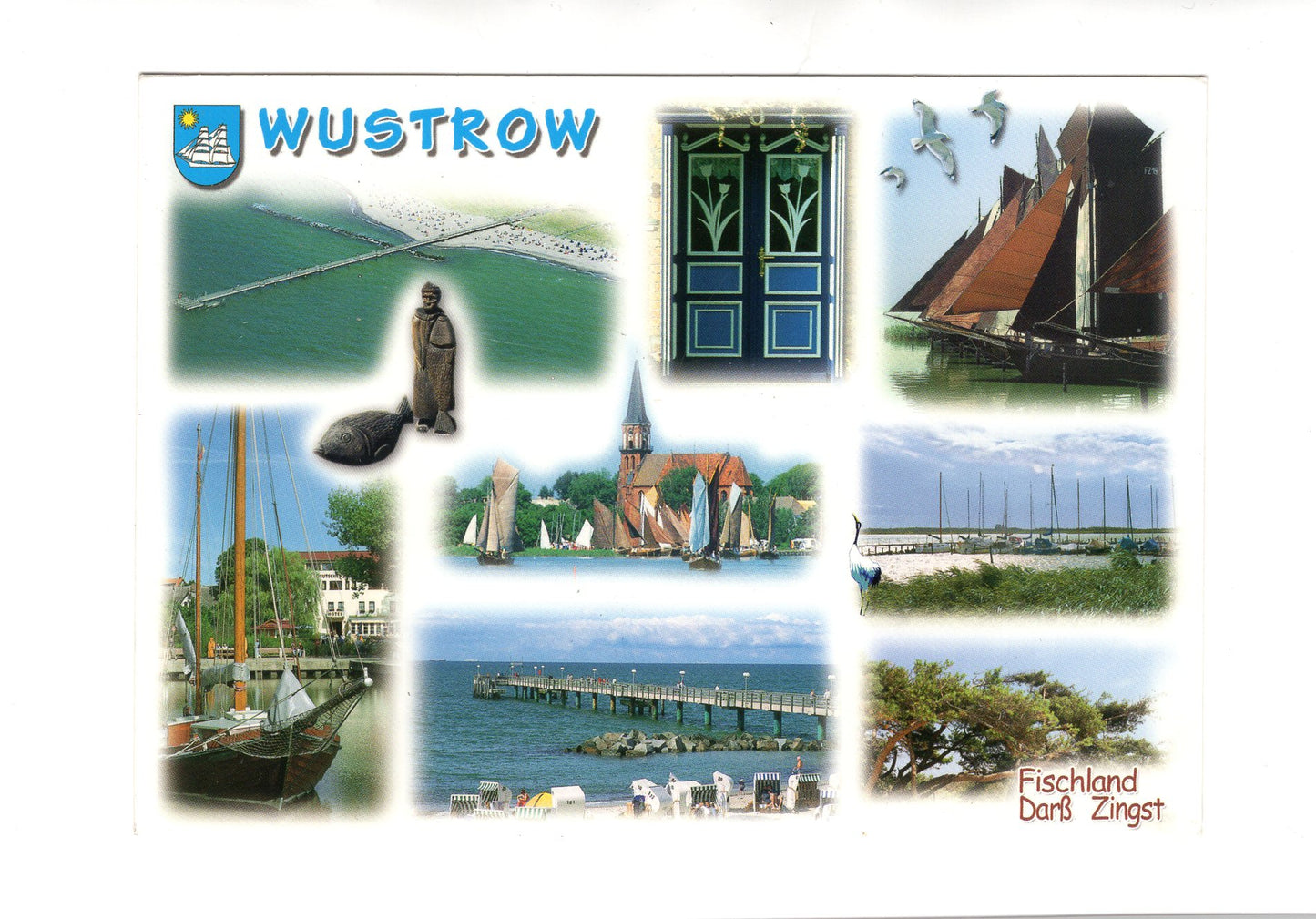Ansichtskarte Fischland - Darß - Zingst / Wustrow