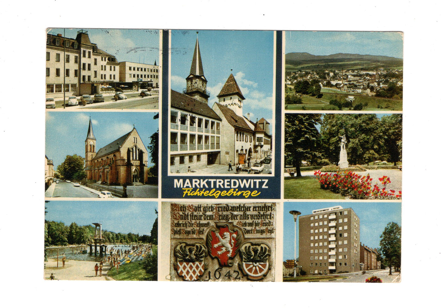 Ansichtskarte Marktredwitz / Fichtelgebirge