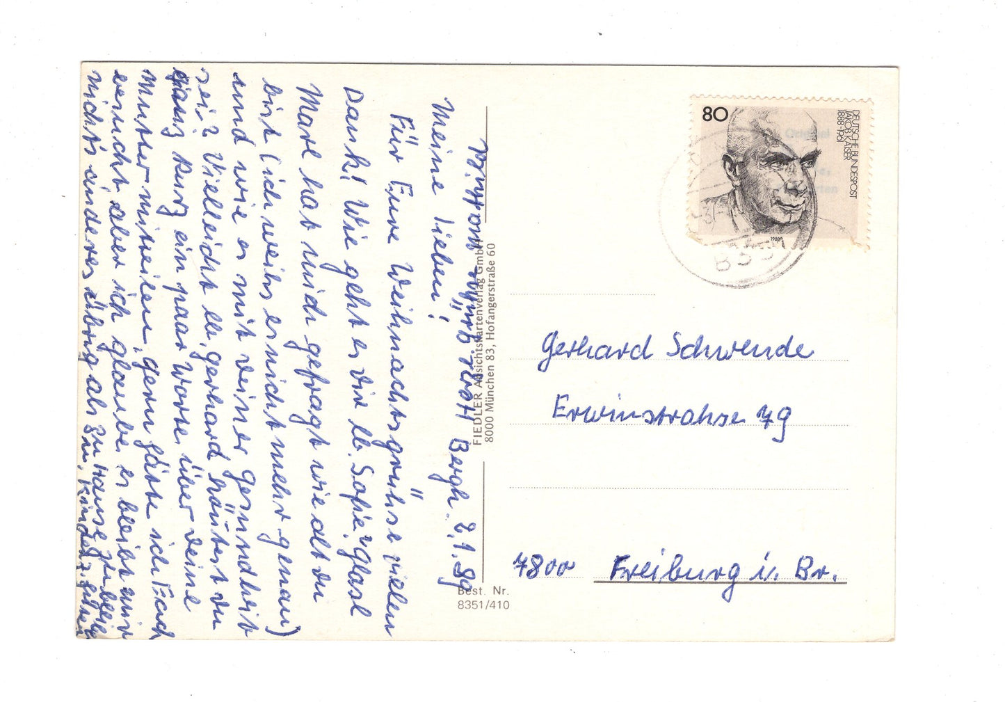 Ansichtskarte Perlbachtal / Bernrieder Winkl / I1-51