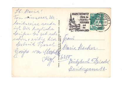 Ansichtskarte Marktredwitz / Fichtelgebirge