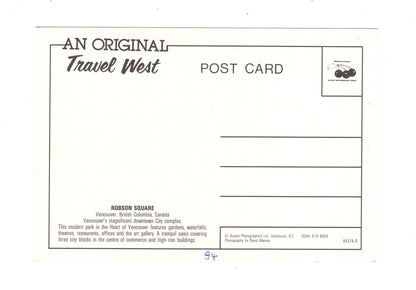 Ansichtskarte Robson Square / Vancouver / British Columbia / Kanada