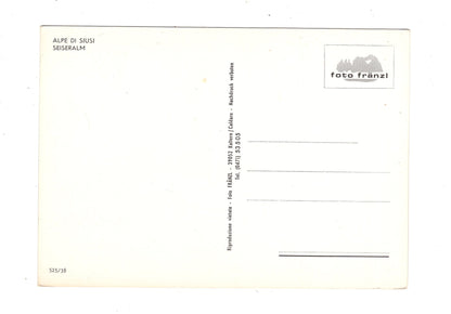 Ansichtskarte Seiseralm / Italien