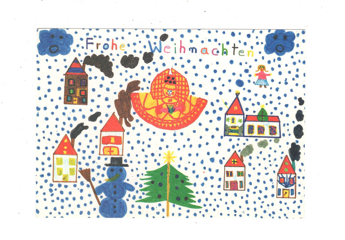 Ansichtskarte Feiertage / Frohe Weihnachten / K1-60