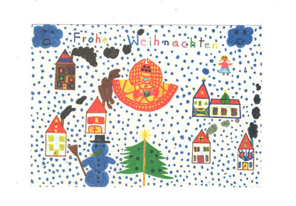 Ansichtskarte Feiertage / Frohe Weihnachten / K1-60