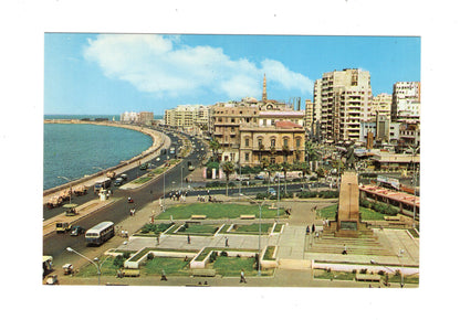 Ansichtskarte Alexandria / Saad Zaghioul Platz / Ägypten