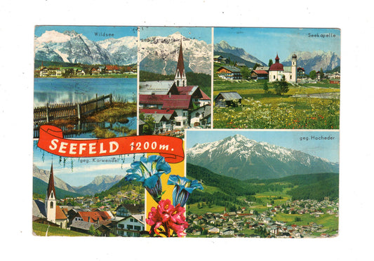 Ansichtskarte Seefeld / Tirol / Österreich