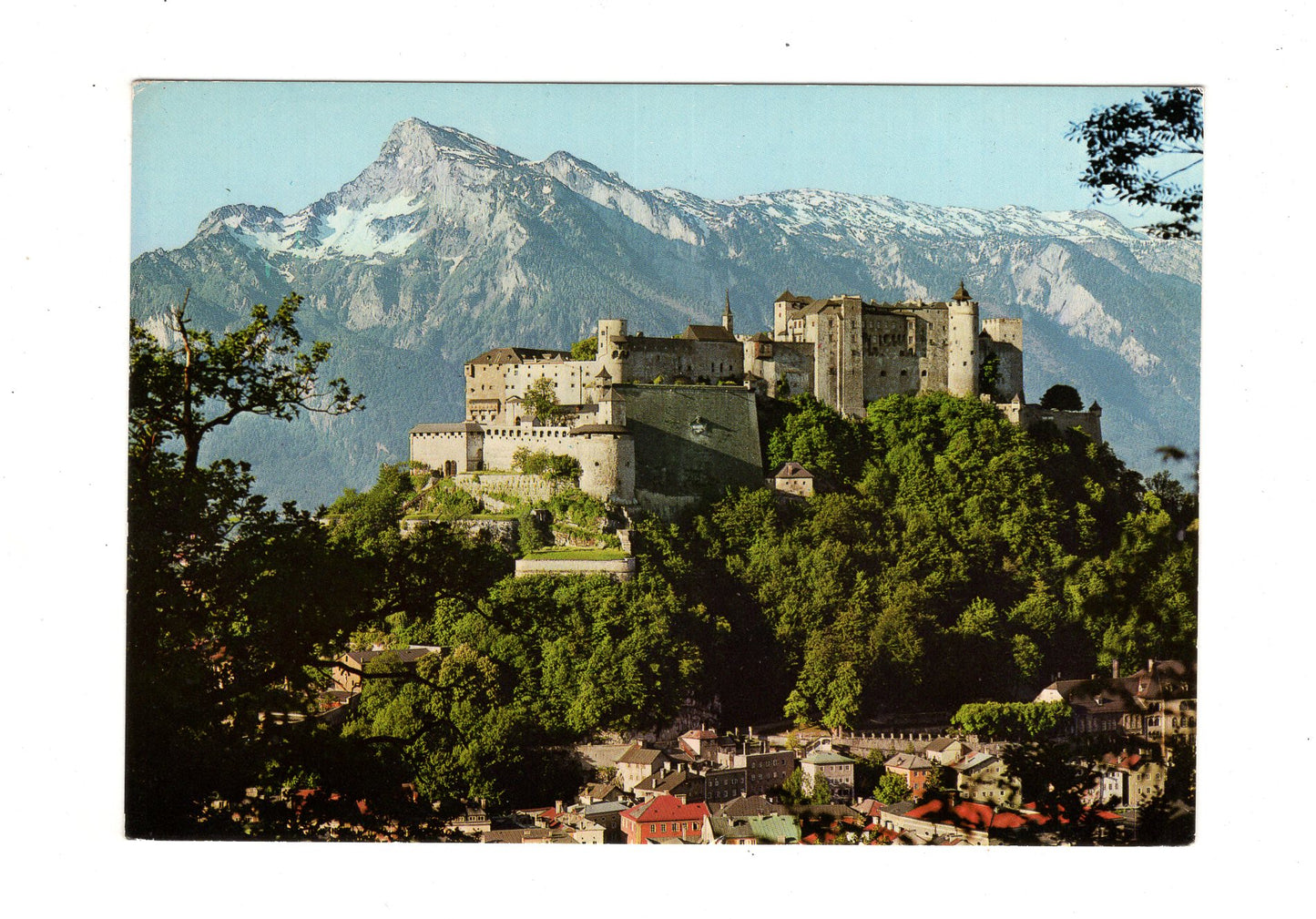 Ansichtskarte Salzburg / Festung Hohensalzburg / Österreich