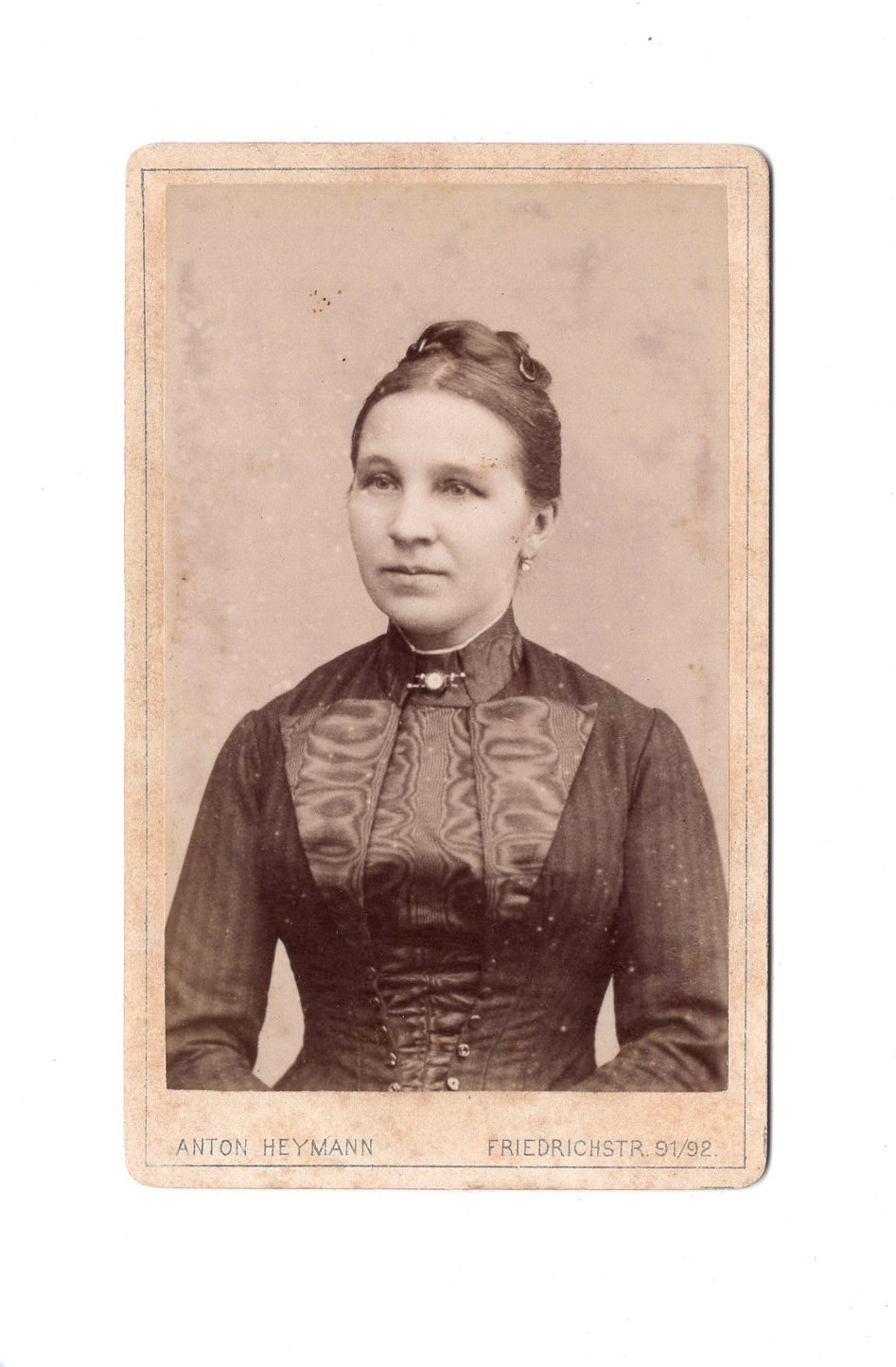 Fotografie Damenportrait - Berlin 1880er