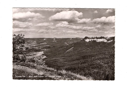 Ansichtskarte Schwäbische Alb / Blick vom Lochen auf Balinger Berge