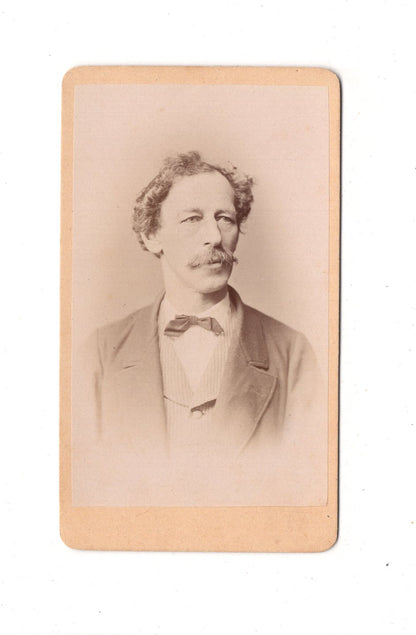 Fotografie Herrenportrait - München 1870er / CDV C1-20