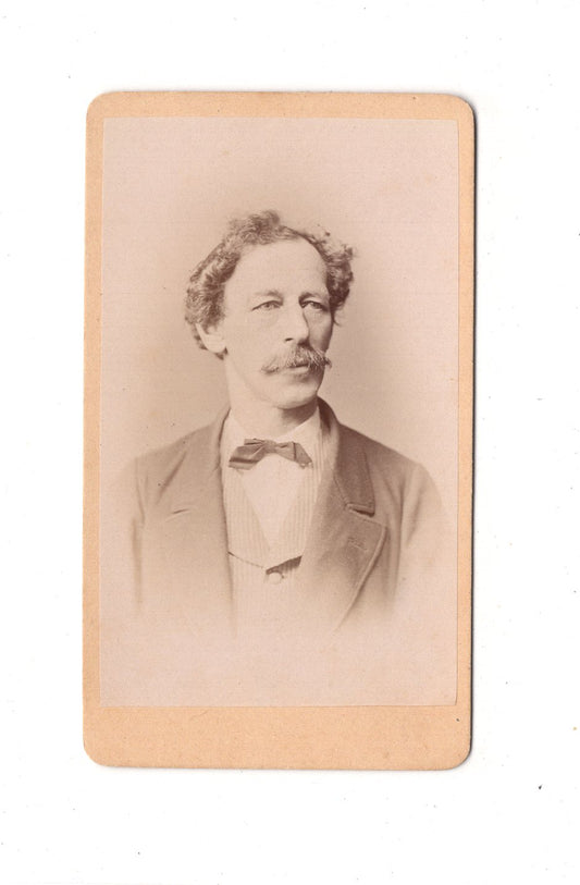 Fotografie Herrenportrait - München 1870er / CDV C1-20