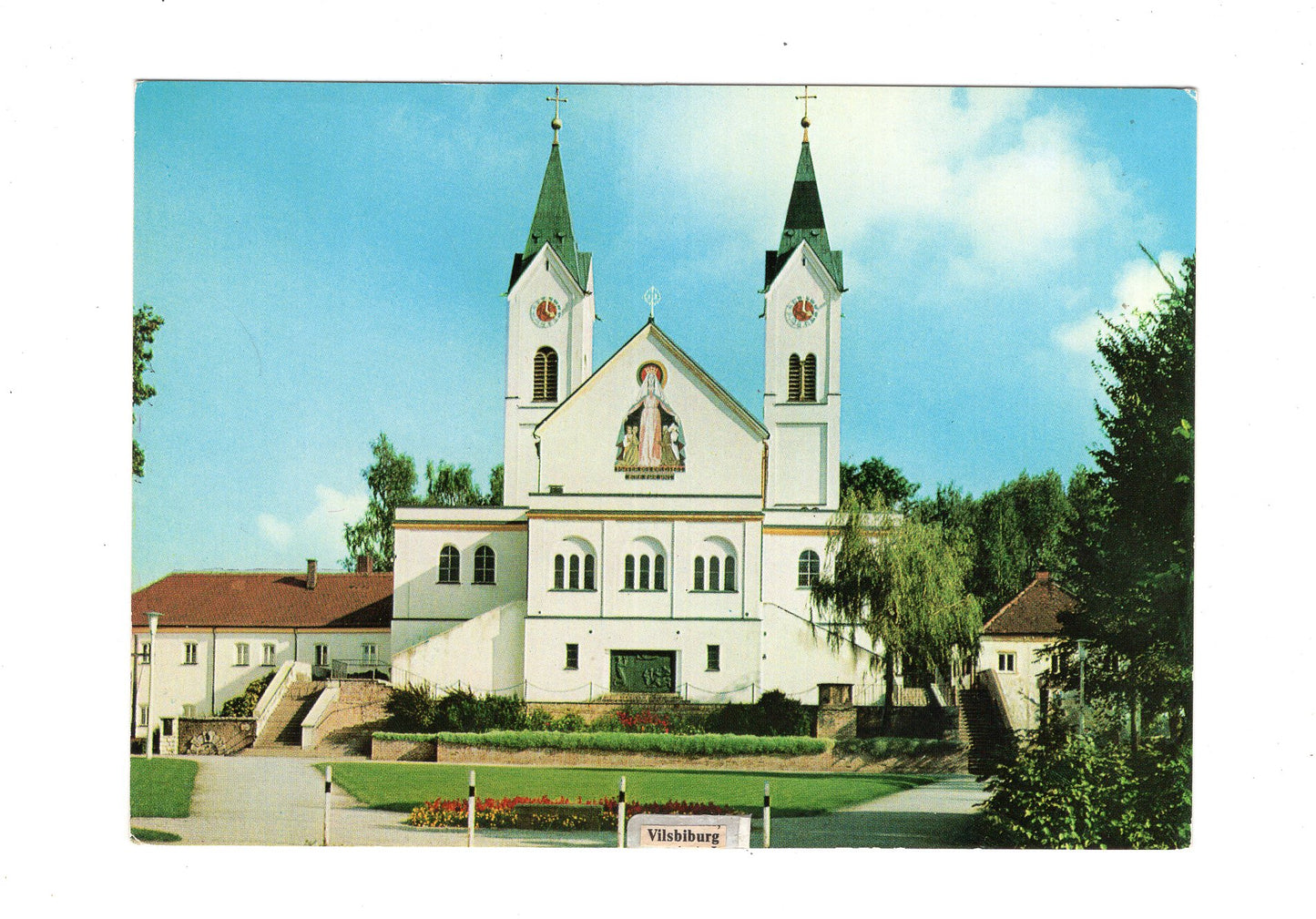 Ansichtskarte Wallfahrtskirche Mariahilf / Vilsbiburg