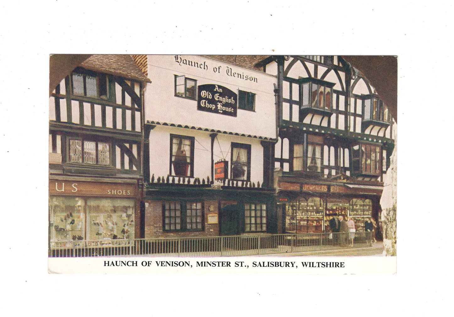 Ansichtskarte Salisbury / Haunch of Venison / England / M1-68