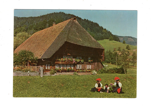 Ansichtskarte Schwarzwald / Bachbauernhof - Gutach / K1-57