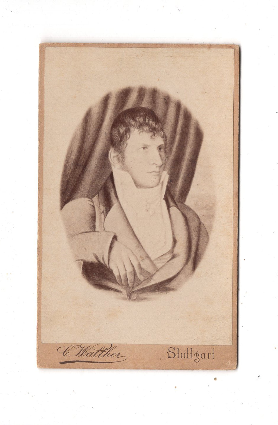 Fotografie Kunst / unbekannte Persönlichkeit - 1880er