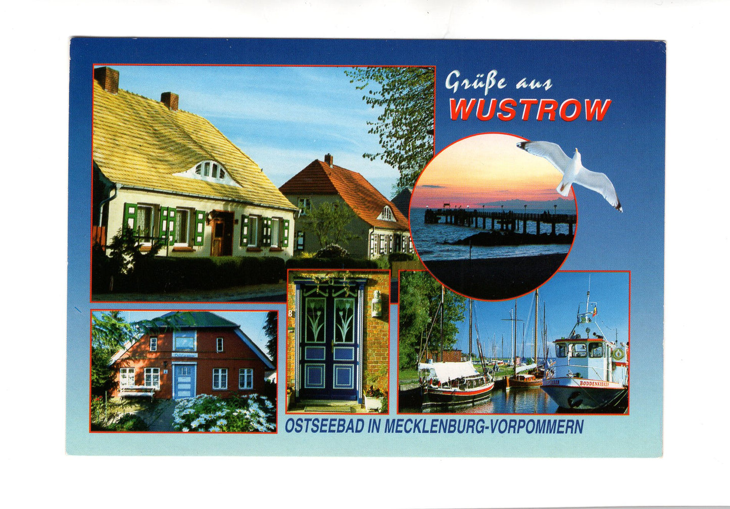 Ansichtskarte Fischland - Darß - Zingst / Wustrow