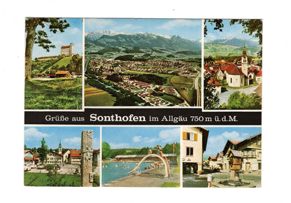 Ansichtskarte Sonthofen im Allgäu / H1-54