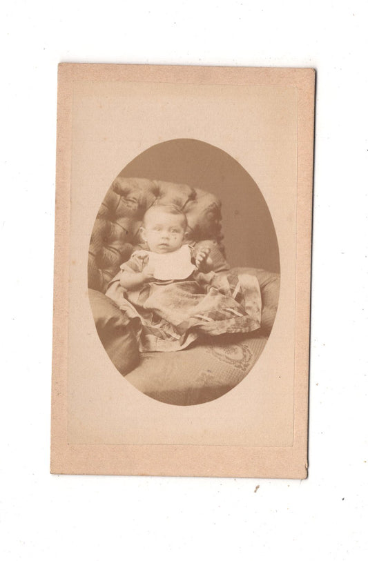 Fotografie Schönes Kinderbild / Baby - Hildesheim 1870er / CDV N1-08