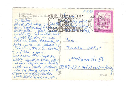Ansichtskarte Saalfelden / Salzburger Land / Österreich