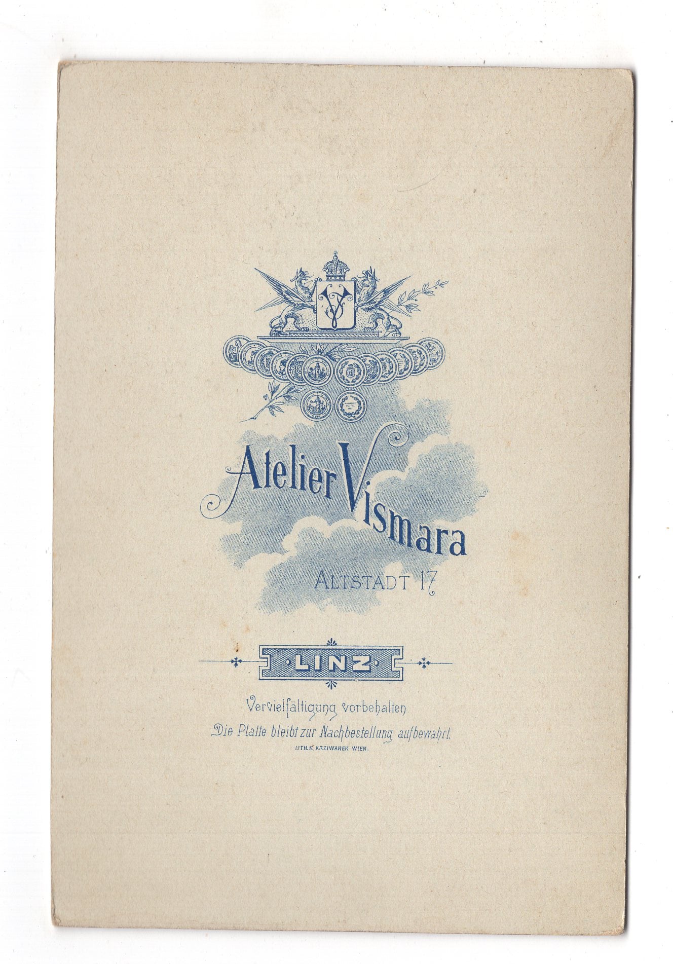 Fotografie Schönes Familienbild - Linz 1890er / CAB X-35