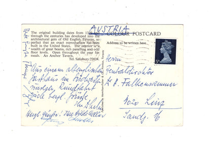 Ansichtskarte Salisbury / Haunch of Venison / England / M1-68