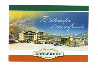 Ansichtskarte Hotel Kohlerhof / Fügen / Zillertal / Tirol / Österreich