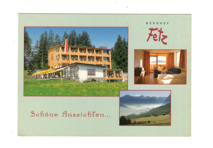 Ansichtskarte Berghof Fetz / Dornbirn / Bödele / Österreich