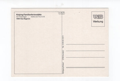 Ansichtskarte Olpe-Biggesee / Kolping-Familienferienstätte