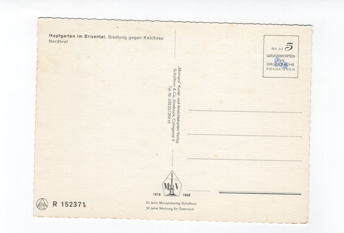 Ansichtskarte Hopfgarten im Brixental / Nordtirol / Österreich