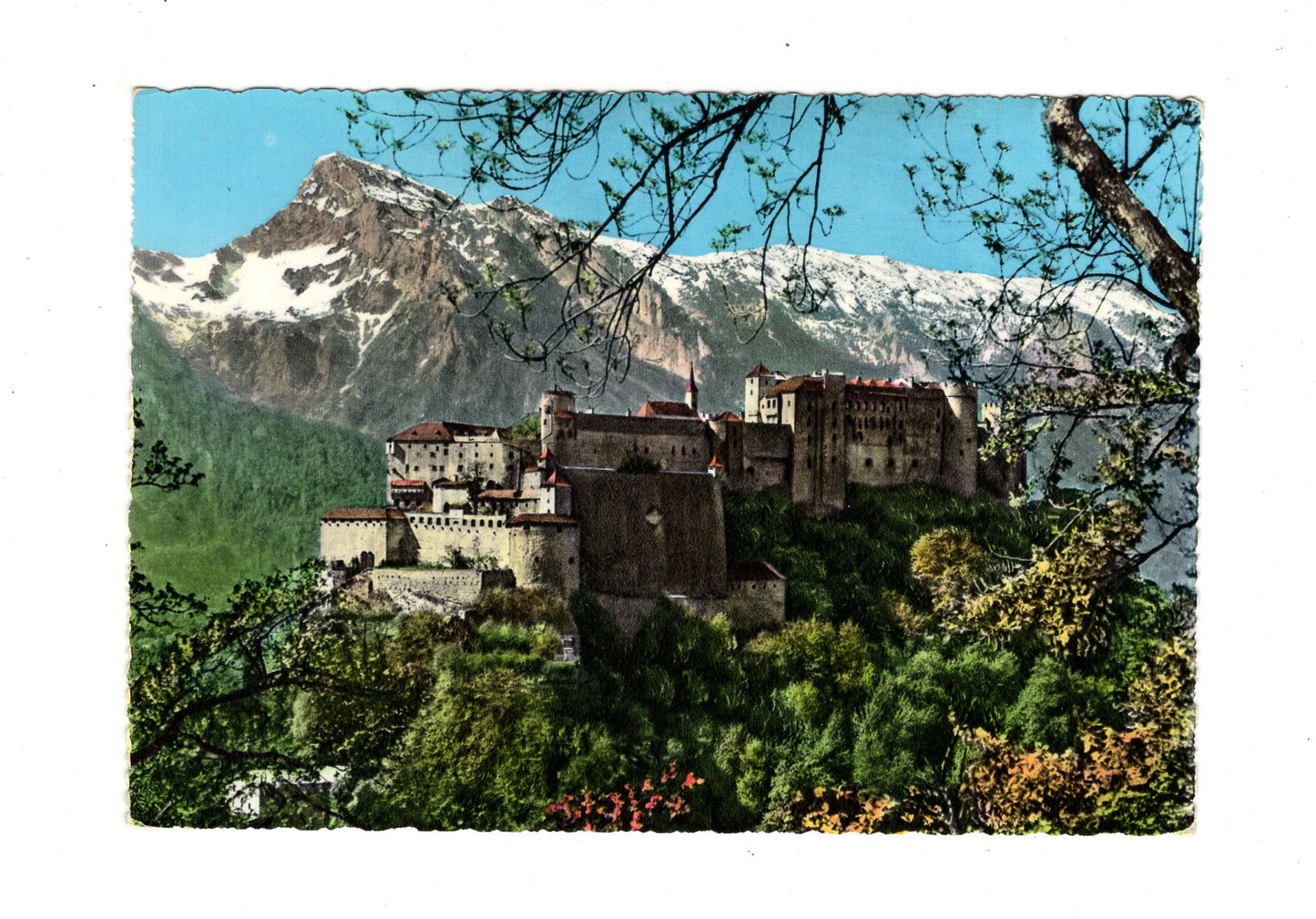 Ansichtskarte Salzburg / Festung Hohensalzburg / Österreich