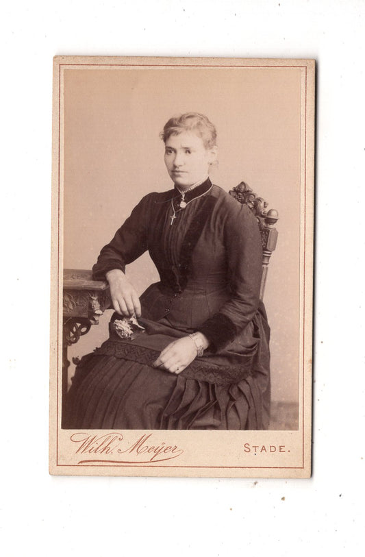 Fotografie Feine Dame - Stade 1880er