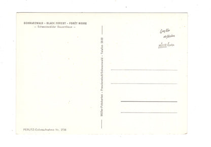 Ansichtskarte Schwarzwald / Schwarzwälder Bauernhaus / K1-57