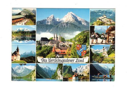 Ansichtskarte Berchtesgadener Land