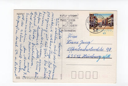 Ansichtskarte Budapest / Ungarn