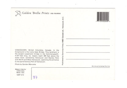 Ansichtskarte Vancouver / British Columbia / Kanada