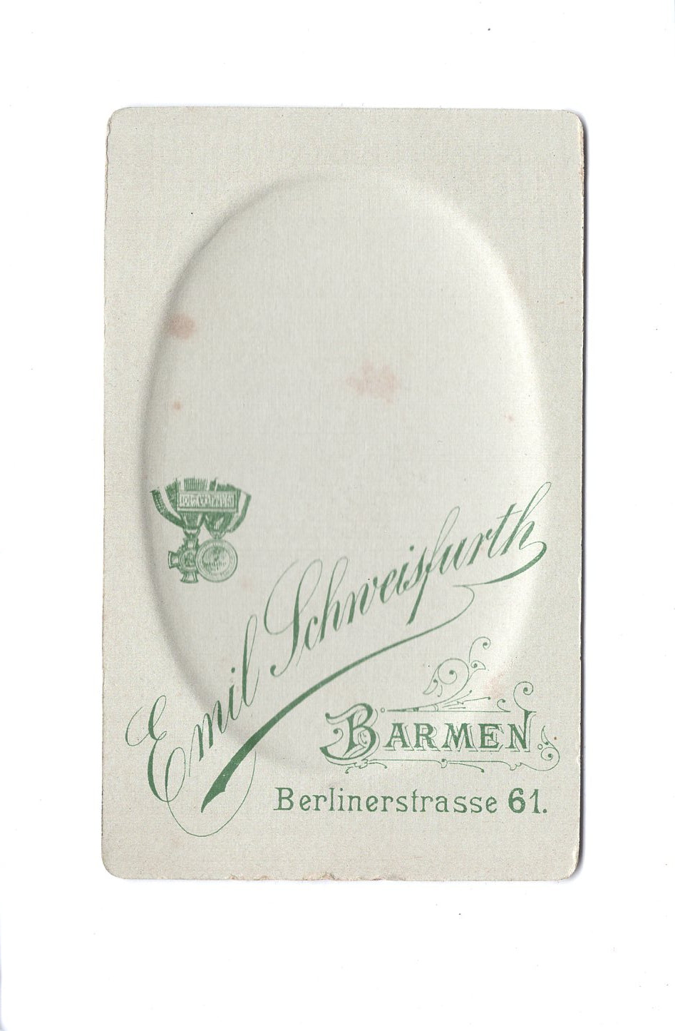 Fotografie Damenportrait - Barmen 1890er