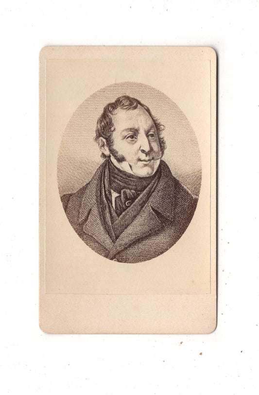Fotografie Kunst / Komponist Gioachino Rossini - 1870er