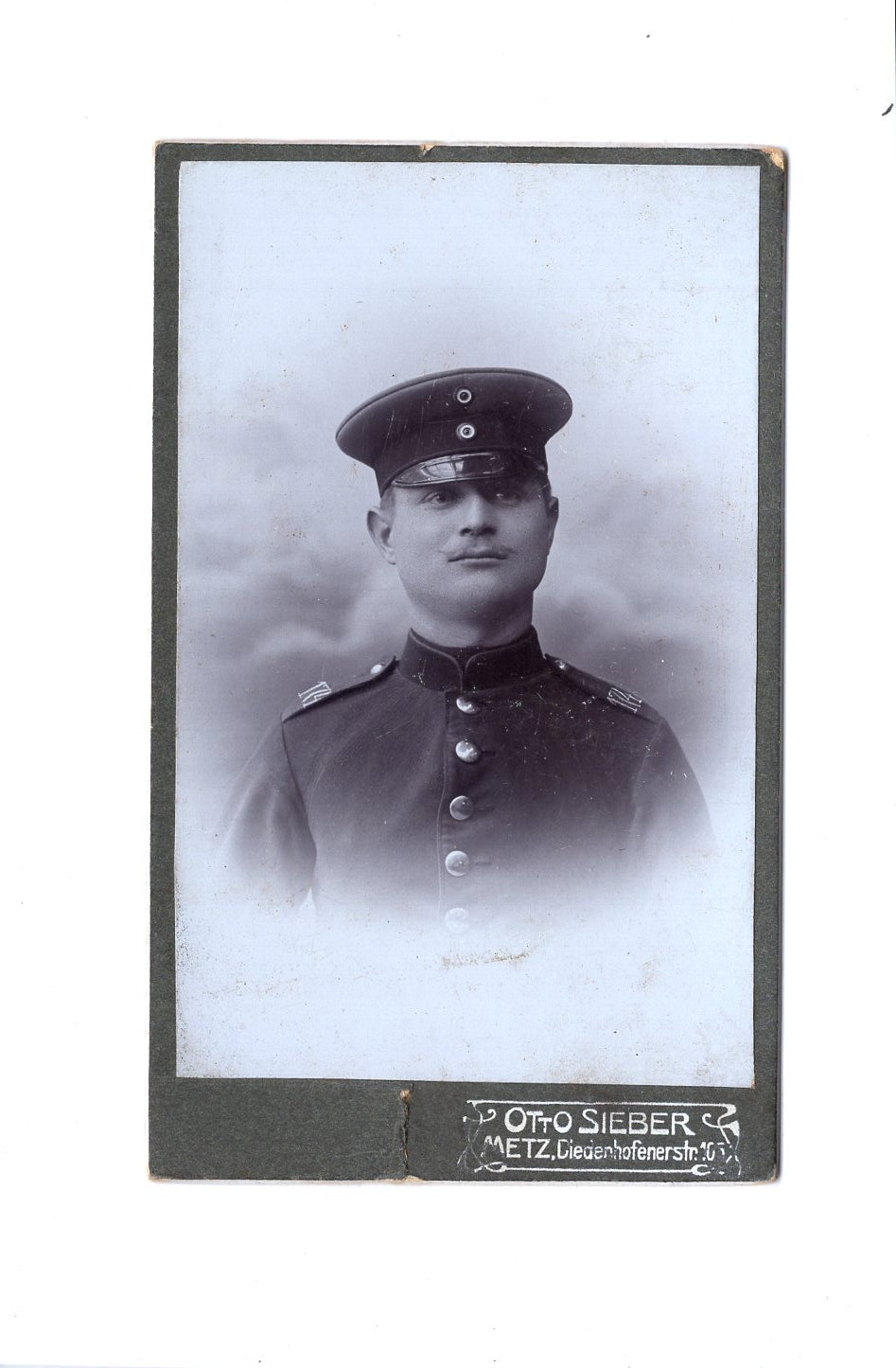 Fotografie Soldat / Soldatenportrait Regiment 174 - Metz 1900er