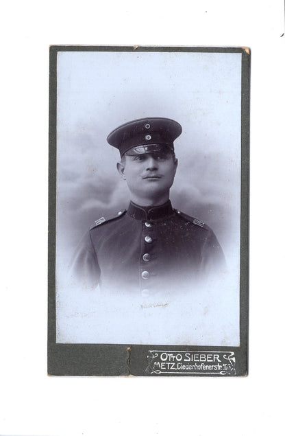 Fotografie Soldat / Soldatenportrait Regiment 174 - Metz 1900er