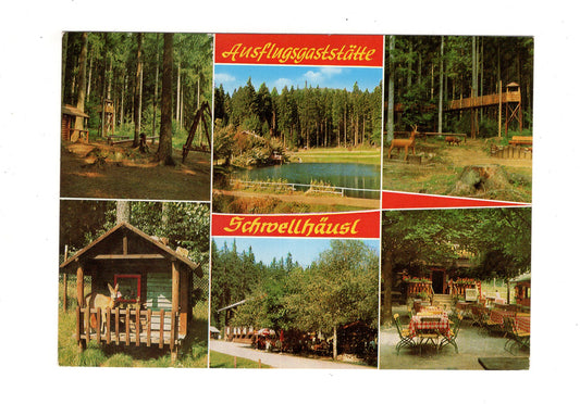 Ansichtskarte Ausflugsgaststätte Schwellhäusl / Zwieslerwaldhaus / Bayerischer Wald