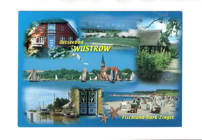 Ansichtskarte Fischland - Darß - Zingst / Ostseebad Wustrow