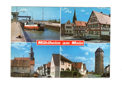 Ansichtskarte Mühlheim am Main / Hessen