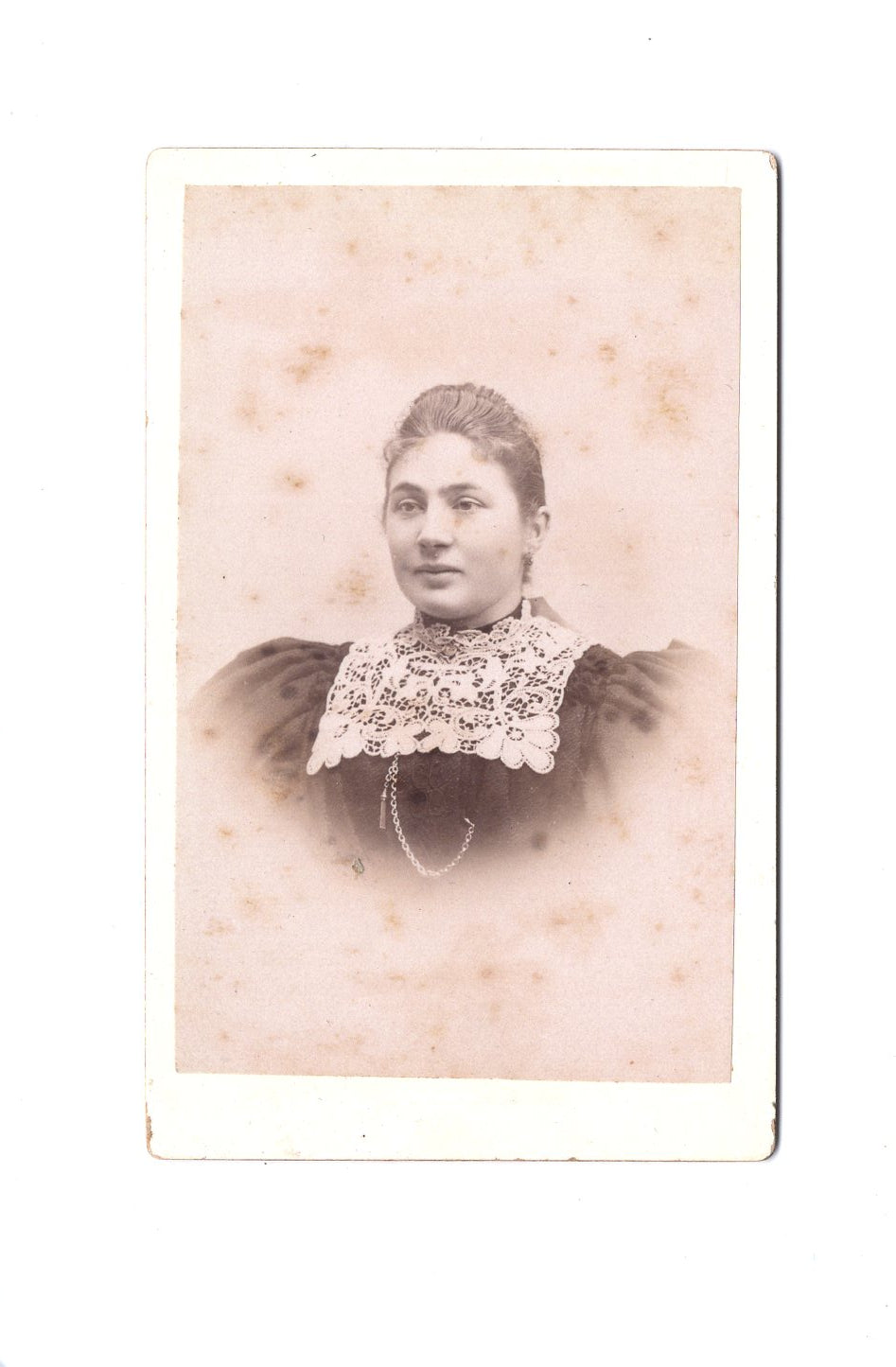Fotografie Damenportrait - Aubel 1890er