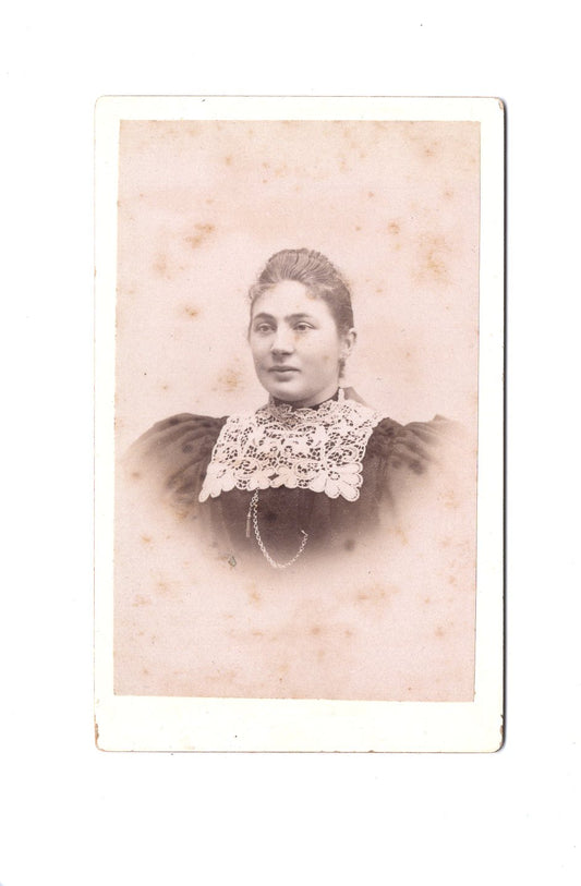 Fotografie Damenportrait - Aubel 1890er